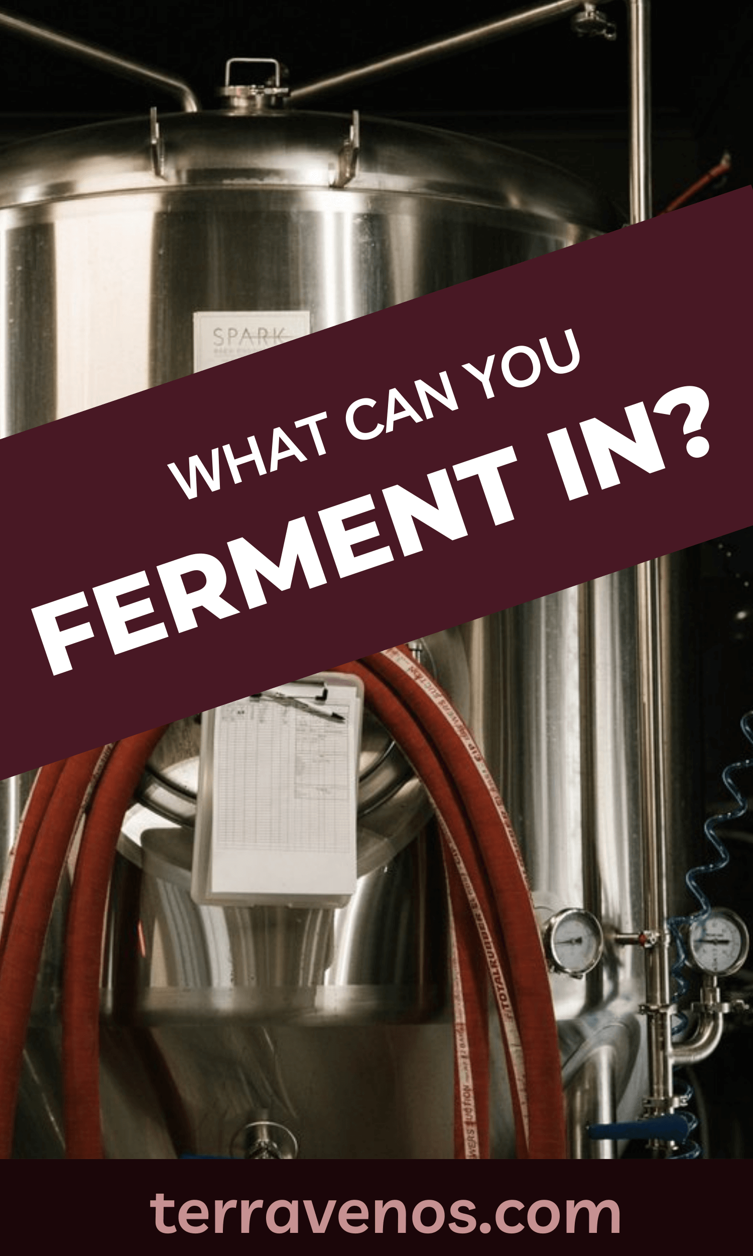 What Can You Ferment Wine In? tèr·ra·ve·nos