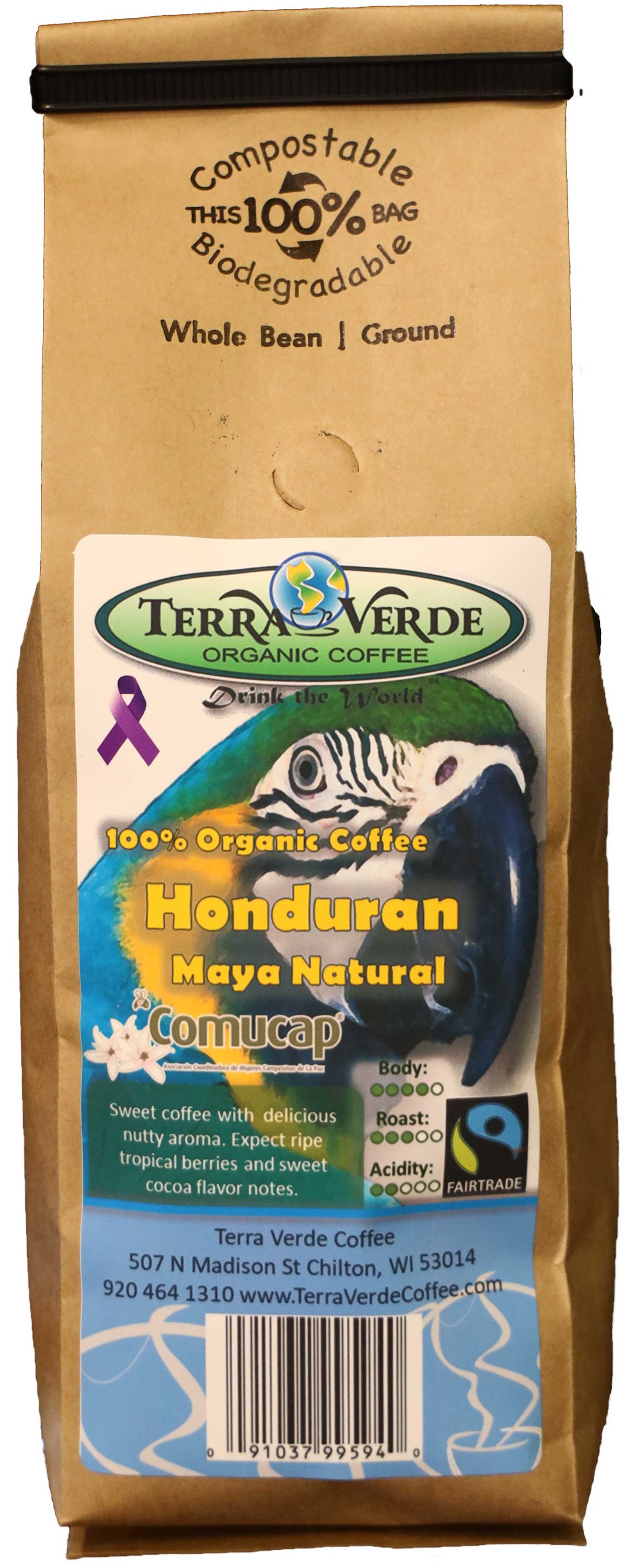Terra Verde Coffee Product Honduran Maya Natural
