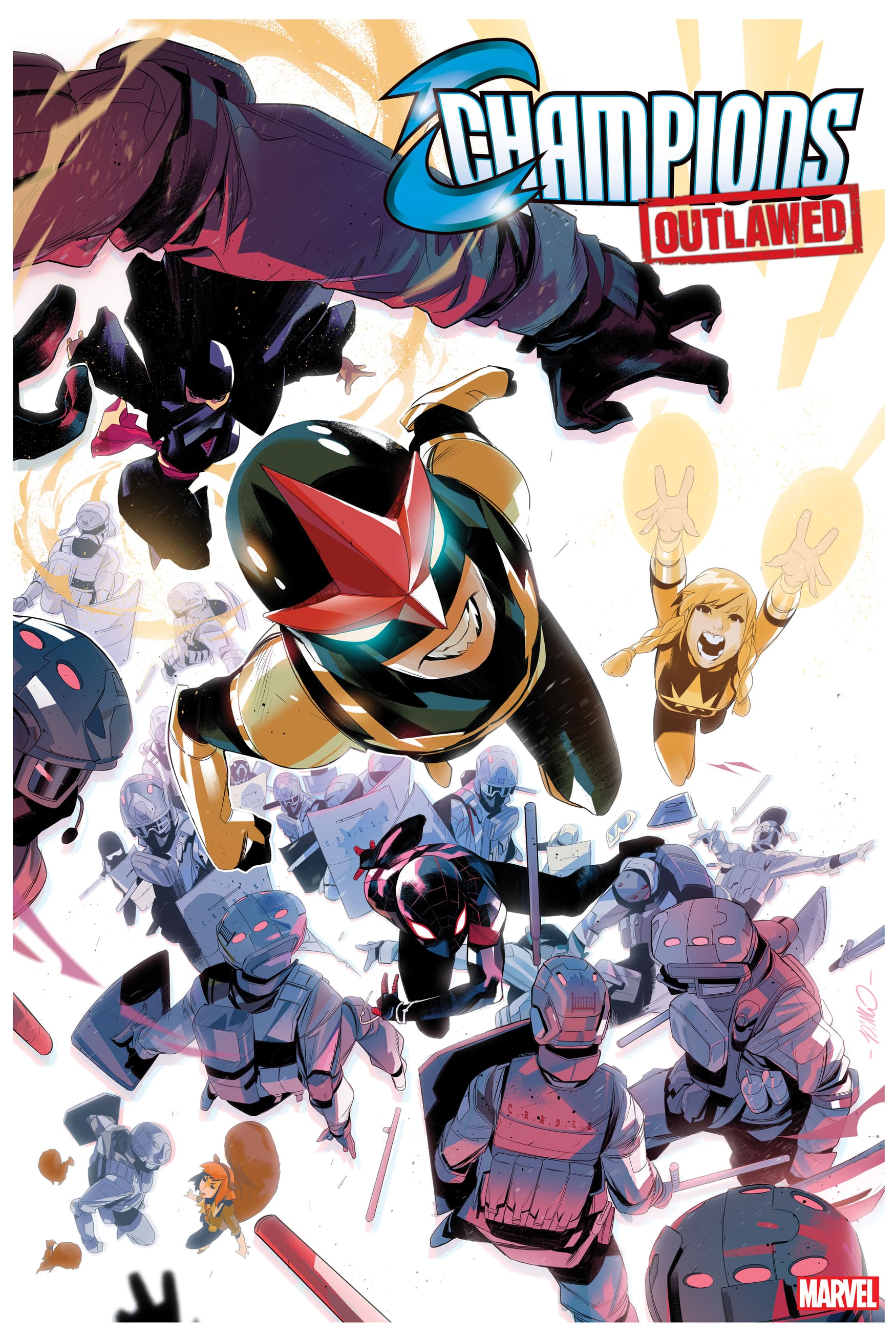 Marvel's Young Heroes Fight Back in Three New Series Spinning Out of