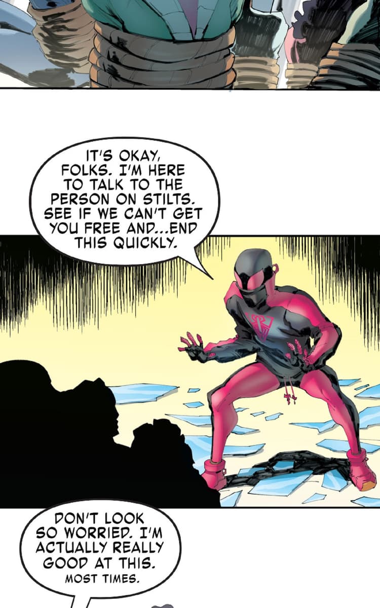 Miles Morales SpiderMan Swings Into Hero Mode in a New ‘Marvel’s