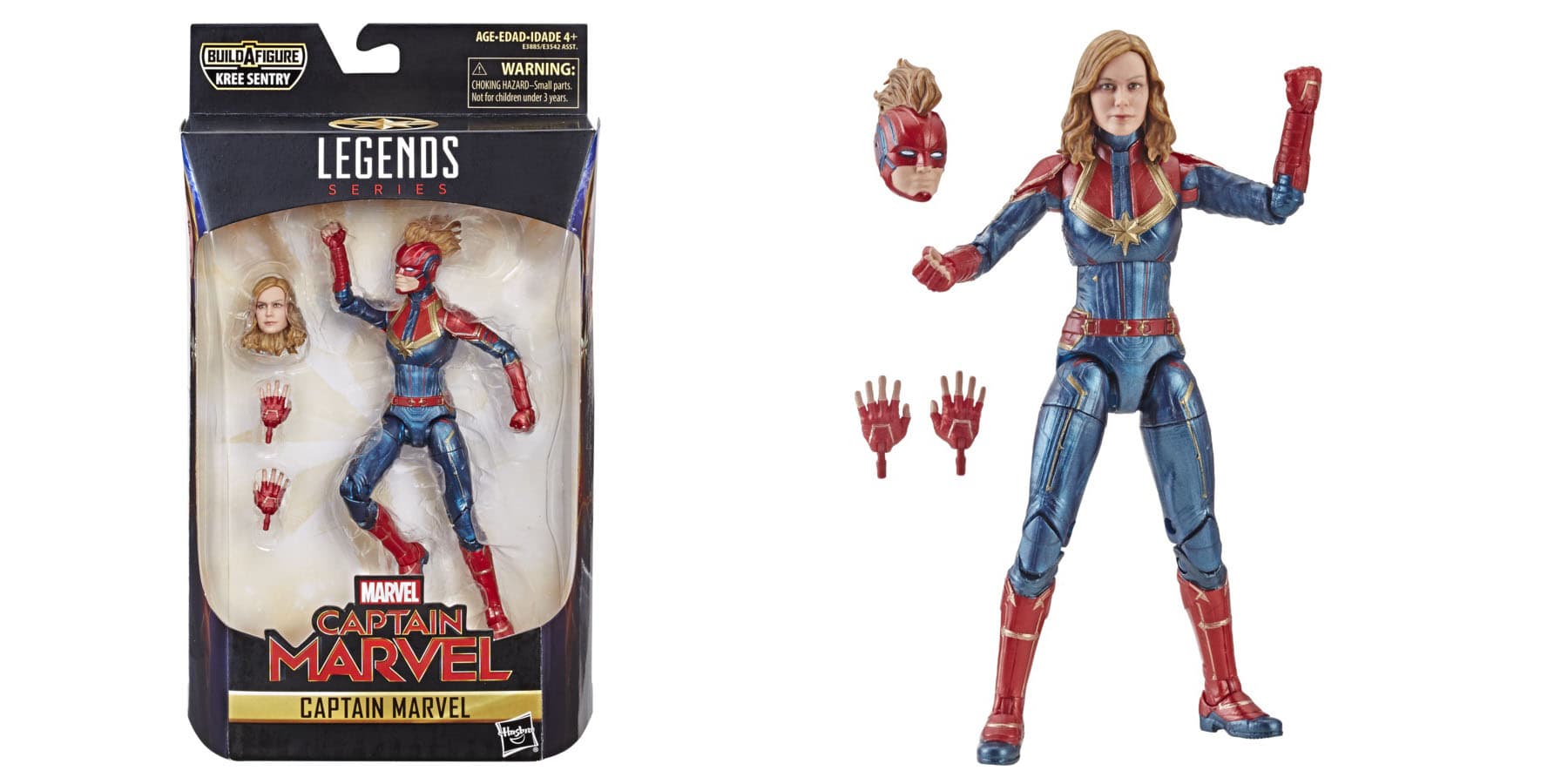 Hasbro Reveals 'Captain Marvel' Marvel Legends Figures Marvel