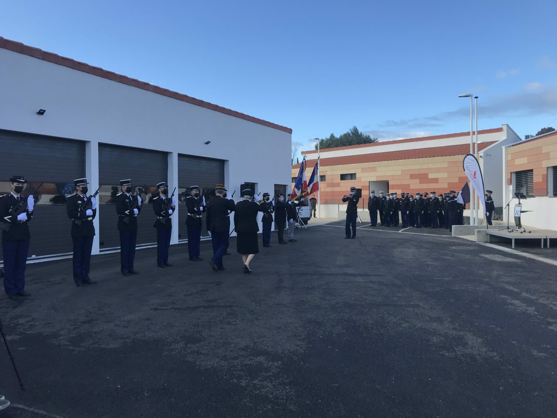 Inauguration de la Gendarmerie de Roquemaure Territoire 30