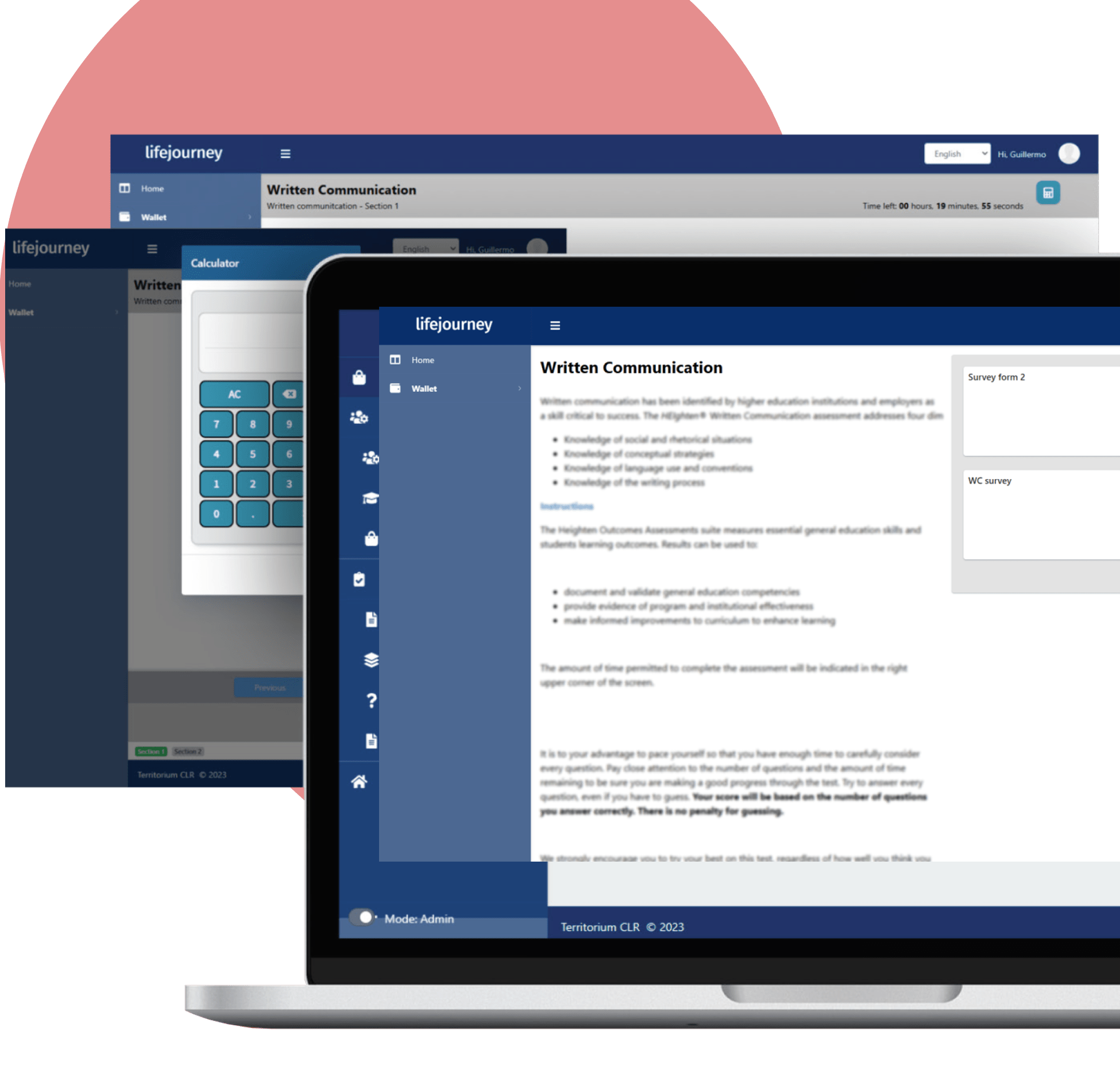 EdTest intelligent test monitoring & delivery Territorium