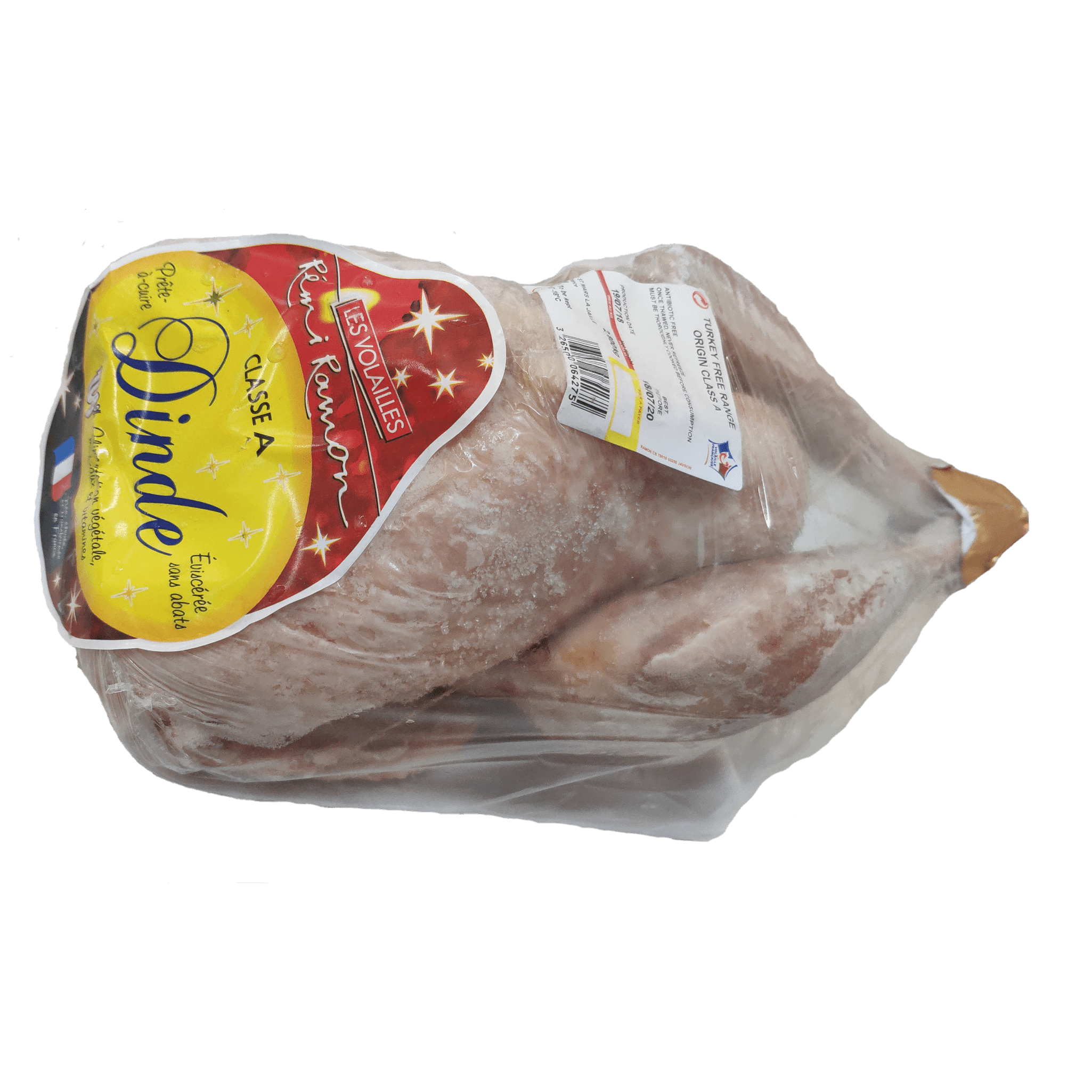 Frozen Whole Turkey Oven Ready 2.8Kg Terroirs.co
