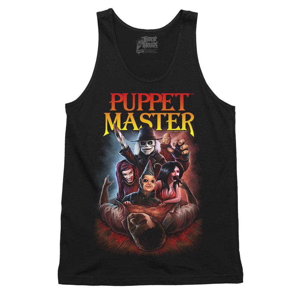 Puppet Master Bodega Bay Nightmare Tank Top TerrorThreads