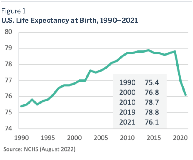 More Grim News on U.S. Life Expectancy The Terry Group