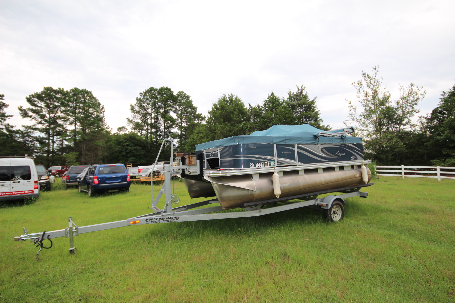 2017 Quest Adventure Pontoon Boat Laurens, SC Terry Howe & Associates
