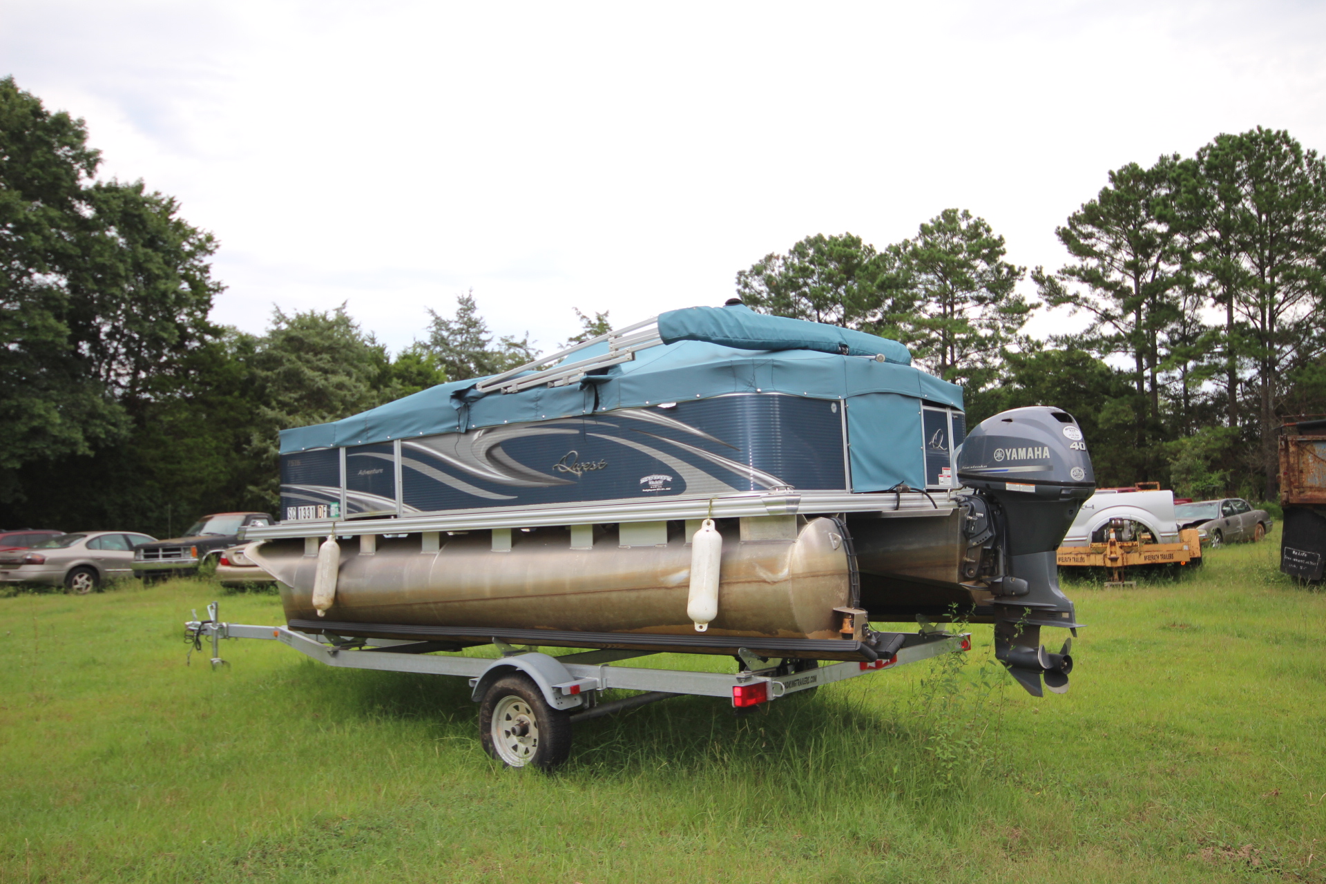 2017 Quest Adventure Pontoon Boat Laurens, SC Terry Howe & Associates