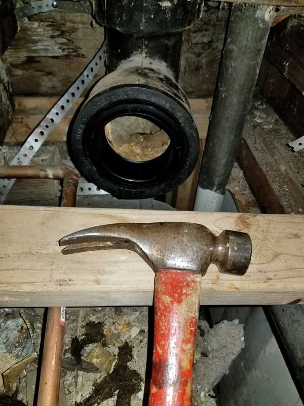 Replacing a Lead Closet Bend Page 2 Terry Love Plumbing Advice