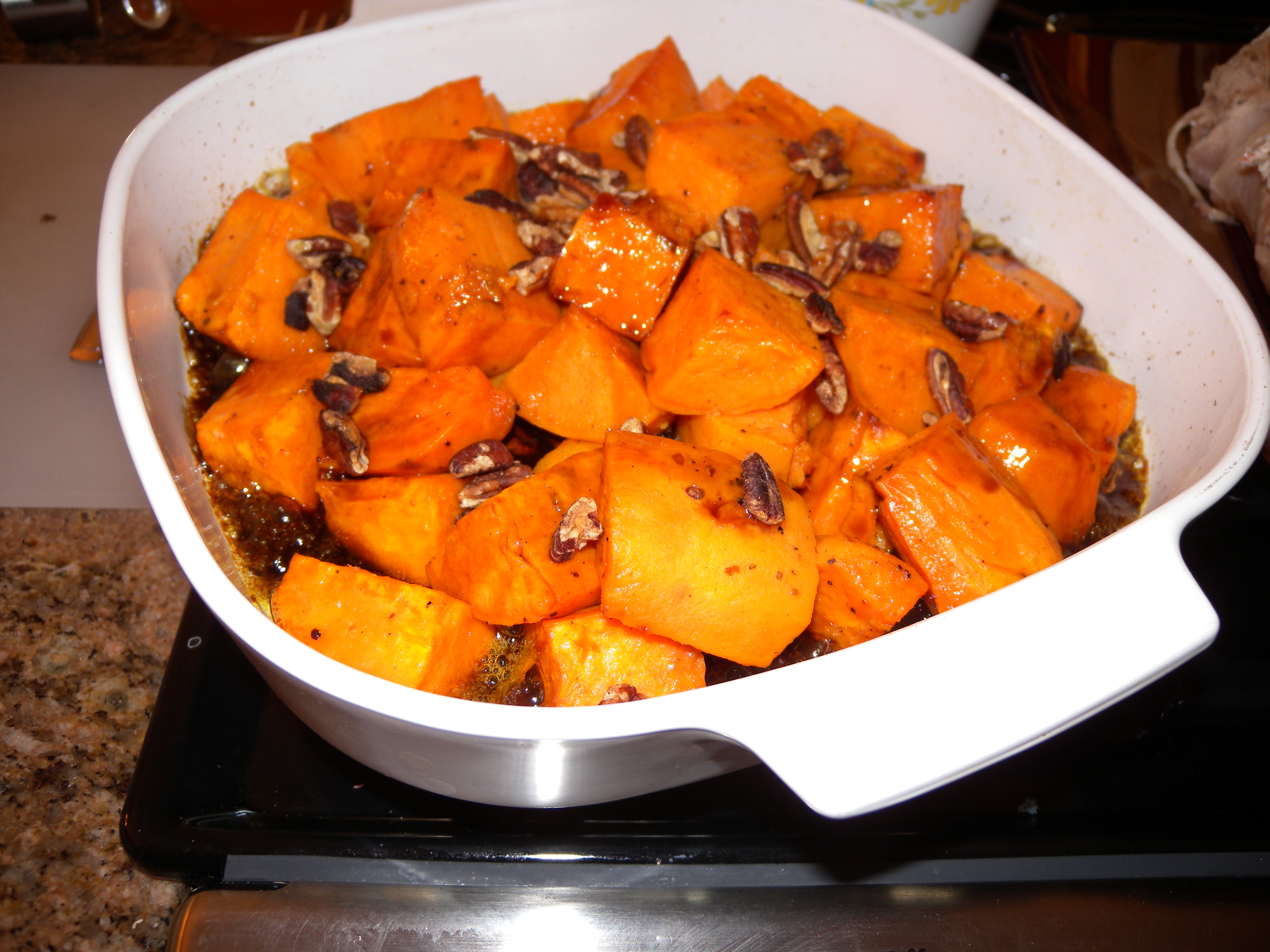 Whats Cooking Wednesday Maple Bourbon Sweet Potatoes Terry Odell