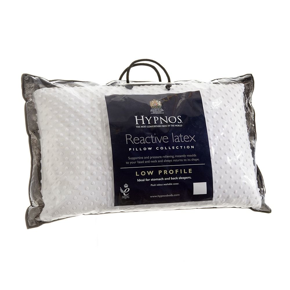 Hypnos Low Profile Reactive Latex Pillow Terrys Bed Centre