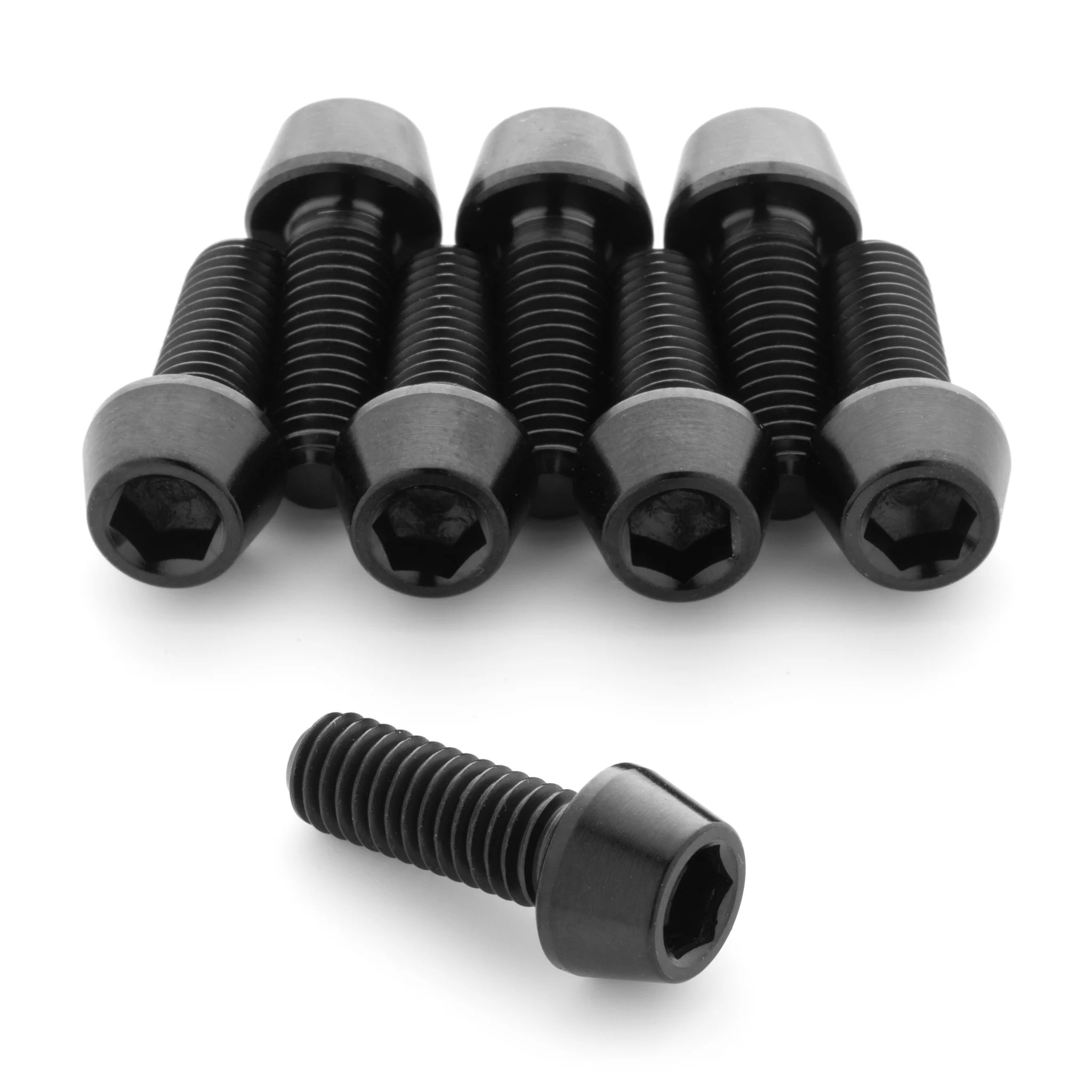 UltraStrong Black Titanium Water Bottle Cage Bolts Terske