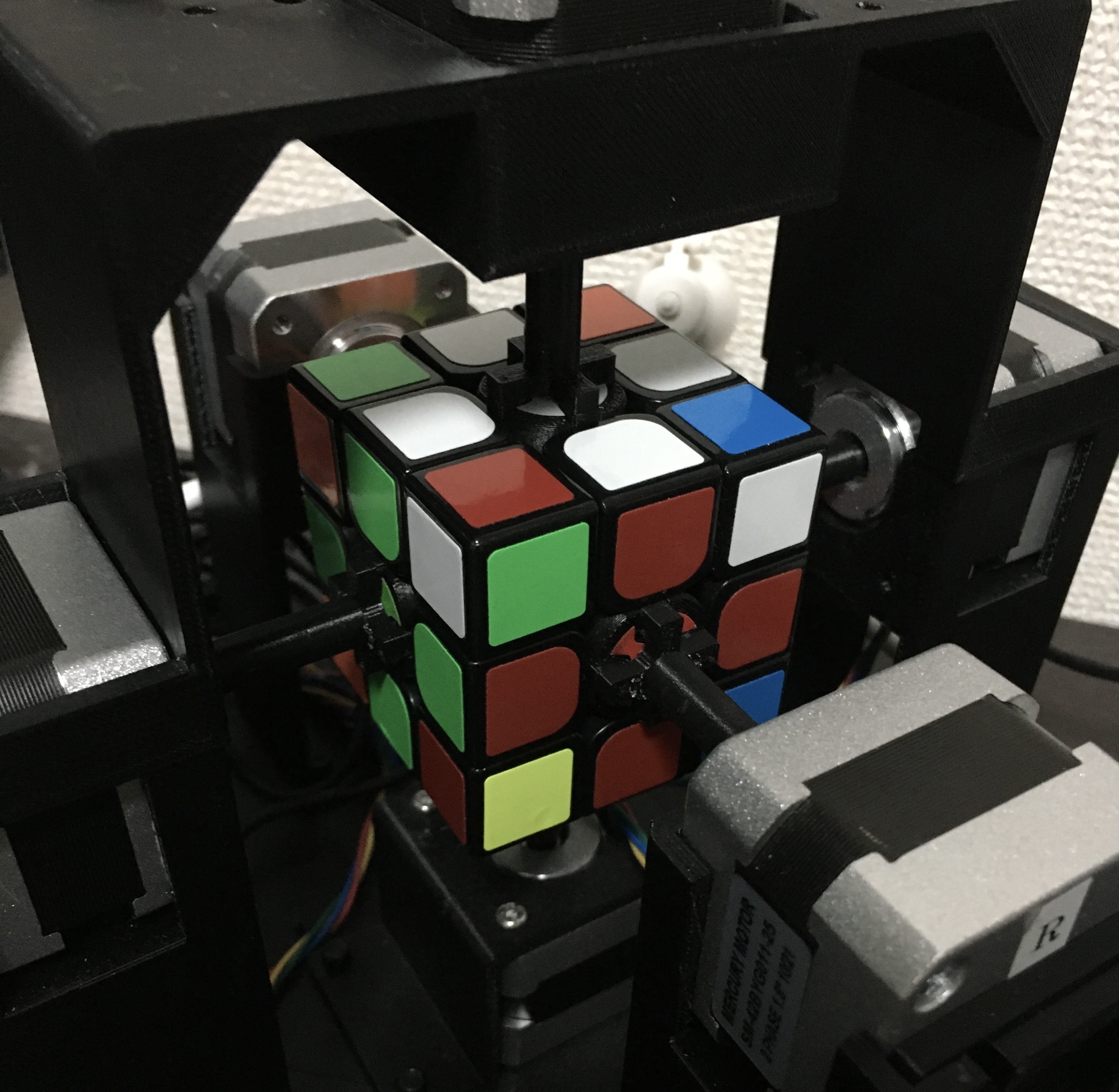 自動でルービックキューブを揃えるロボットの製作 Teruru Laboratory