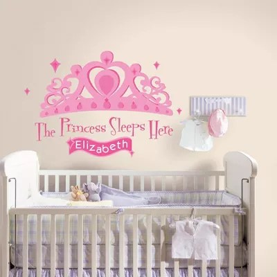 Baby Wall Stickers Kids Wall Stickers Girls Nursery Personalised