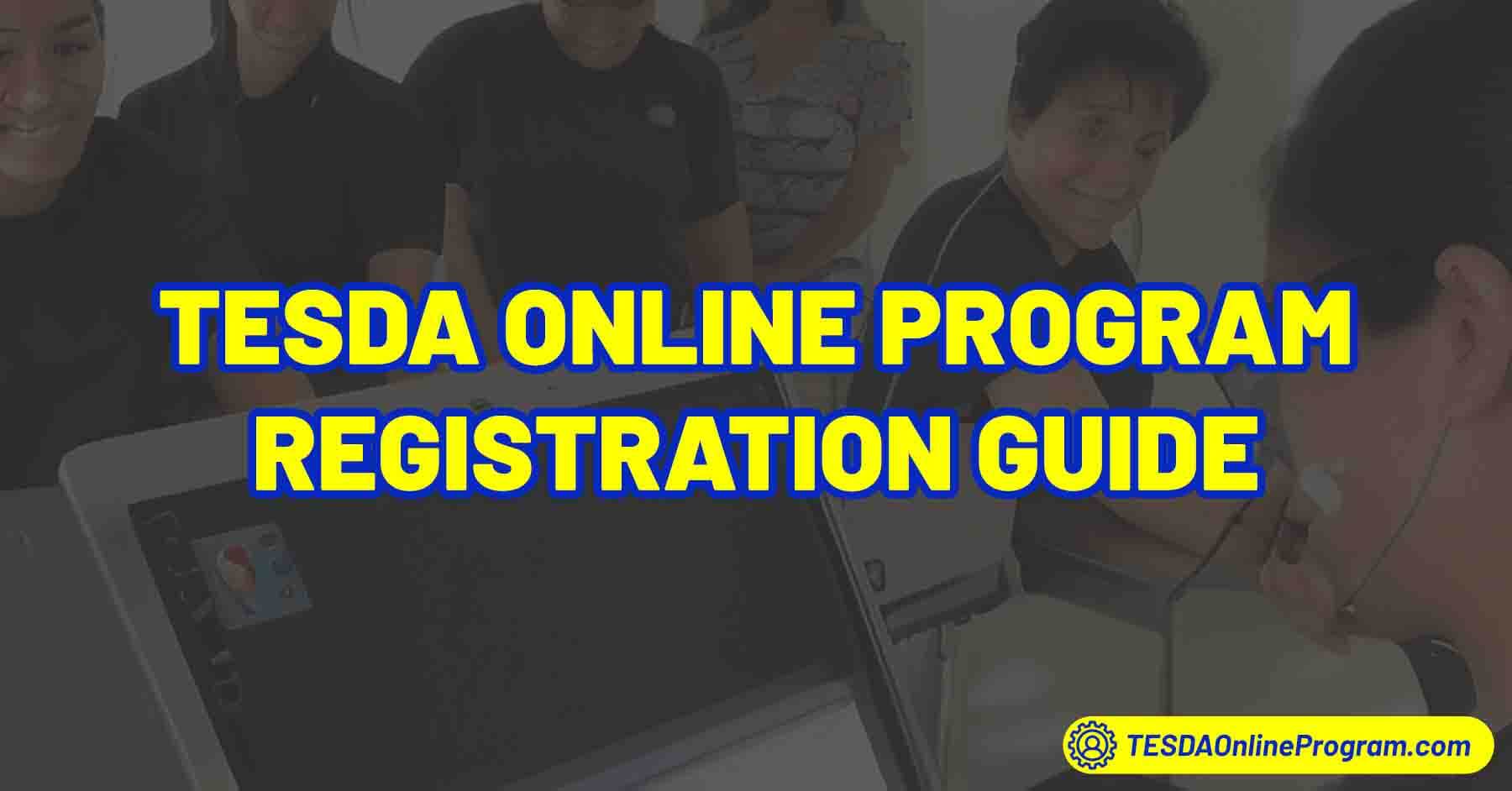 How to Register in TESDA Online Program (eTESDA Registration) TESDA