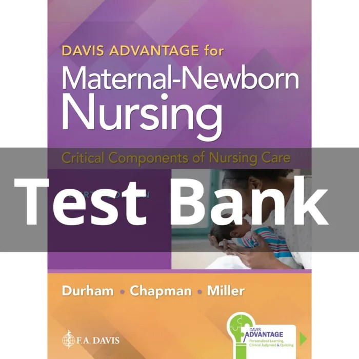 Davis Advantage for MaternalNewborn Nursing Critical Components of