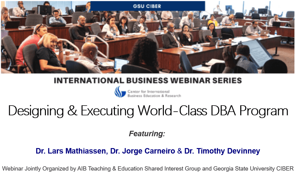 Webinar (July 15) Designing & Executing WorldClass DBA Program