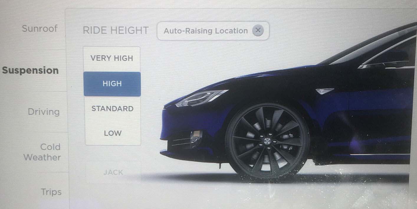 Tesla MSX suspension systems