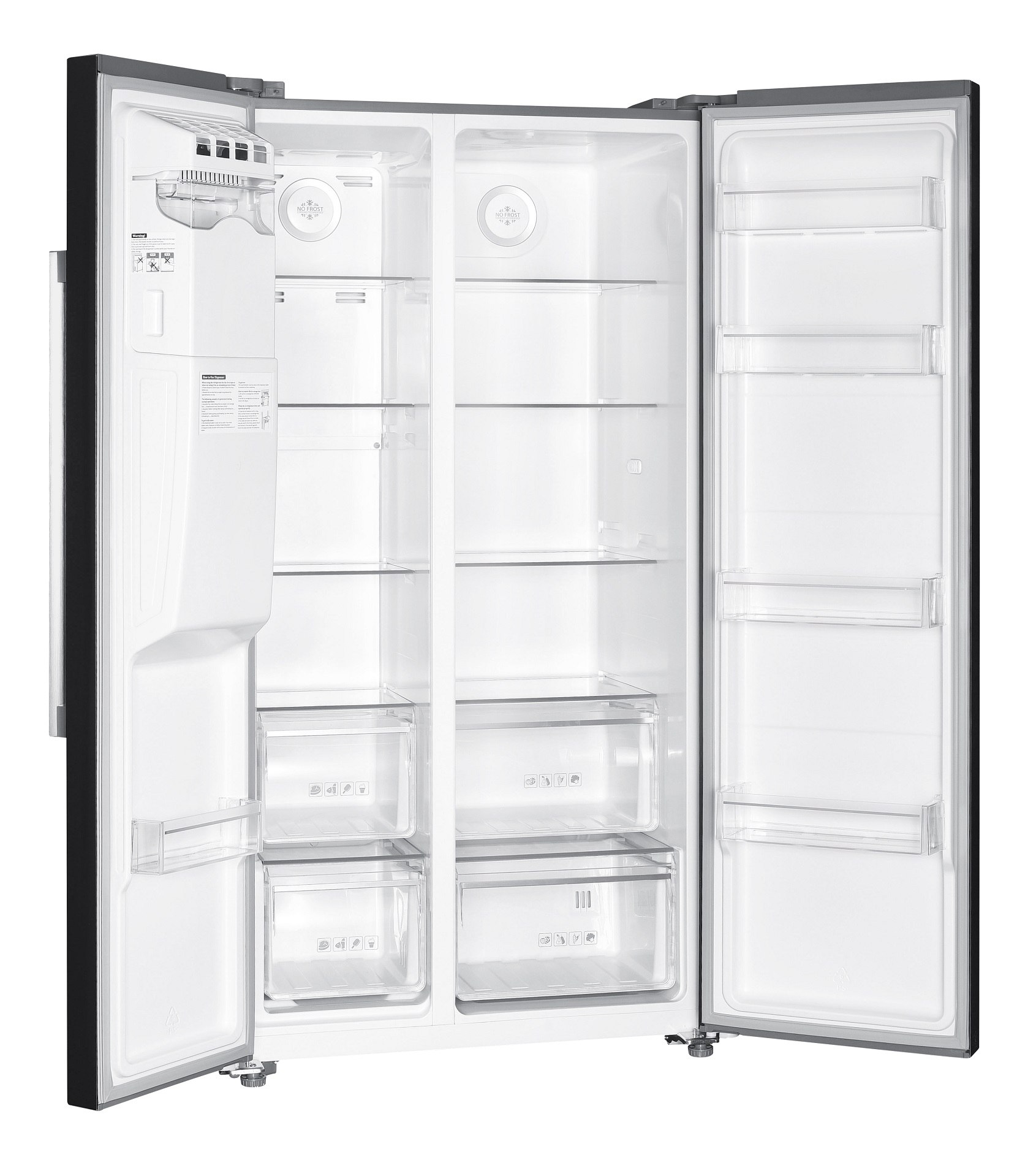 Tesla.info Sidebyside refrigerators RB5210FHXI