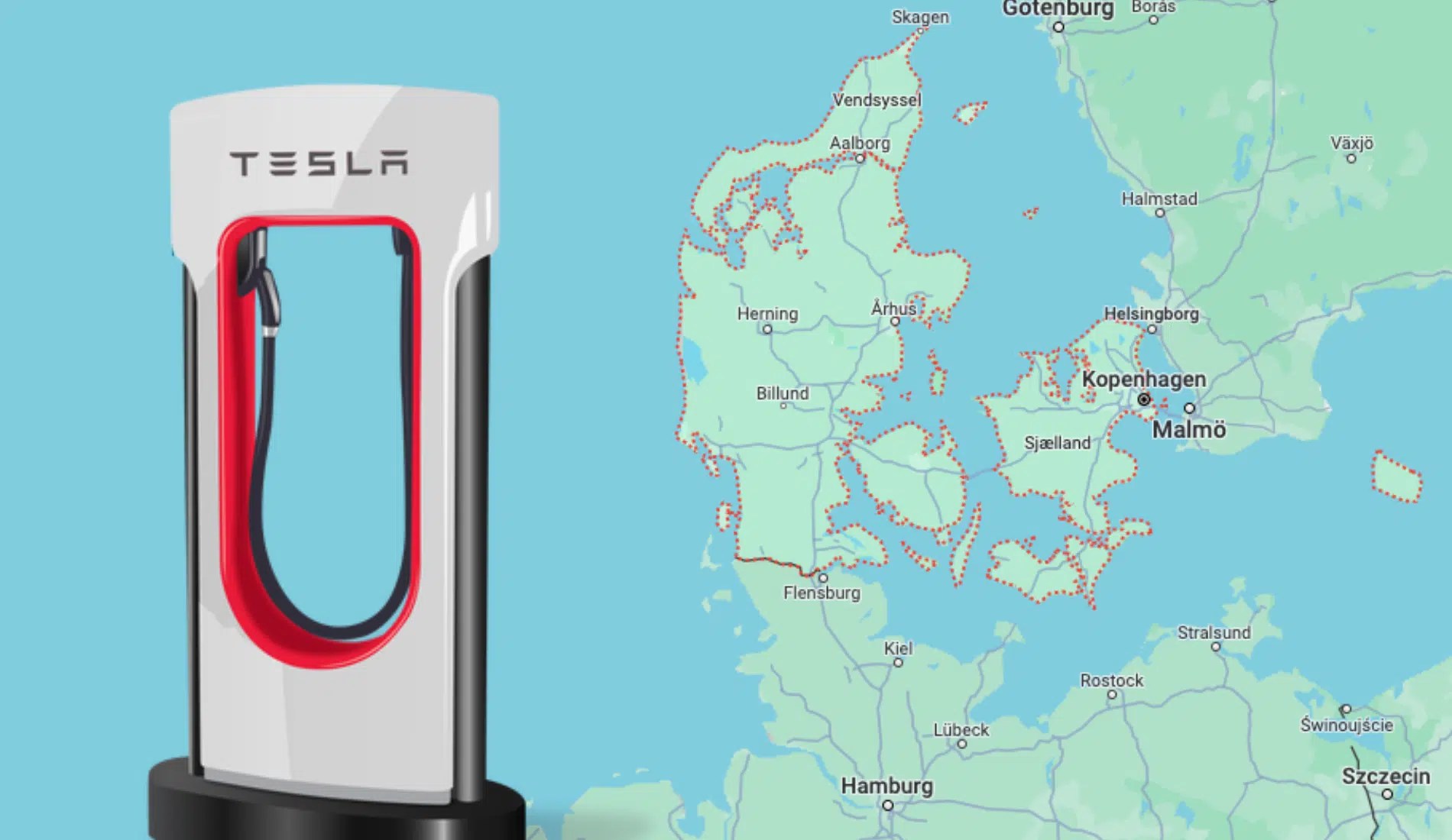 Alle Tesla laadstations [kaart] Waar zijn superchargers?