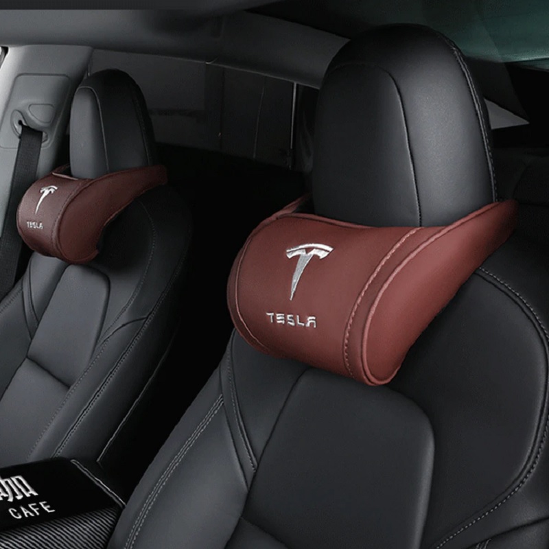 Tesla Soft Headrest Neck Pillow Tesla League