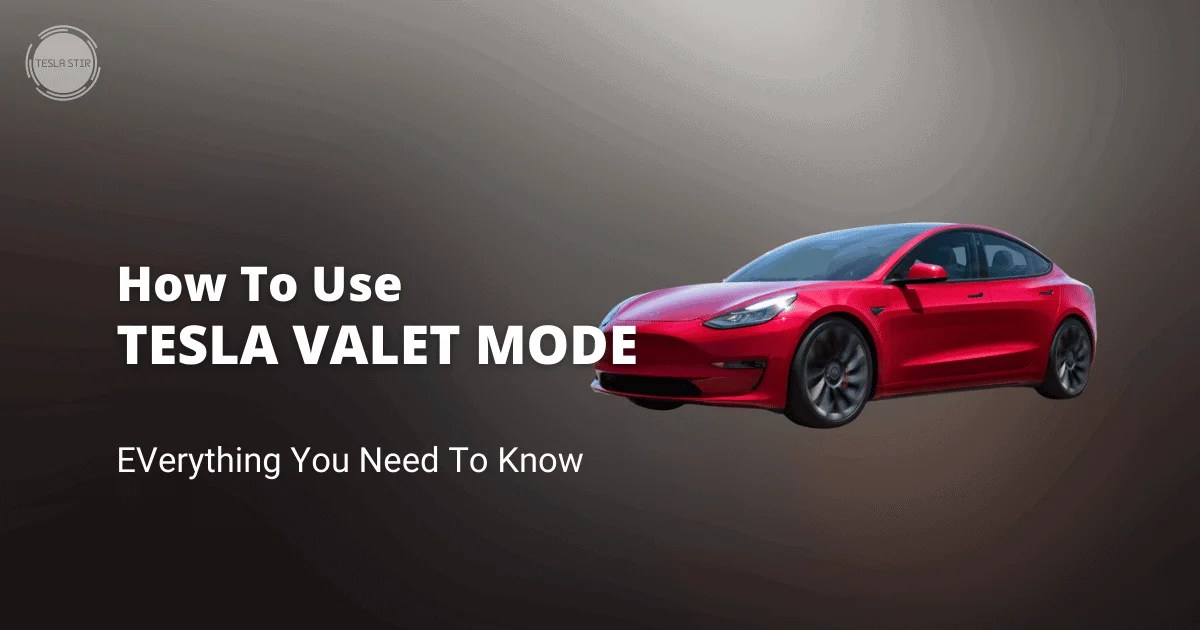 What is Tesla Valet Mode: How to Use it? [Complete Guide]