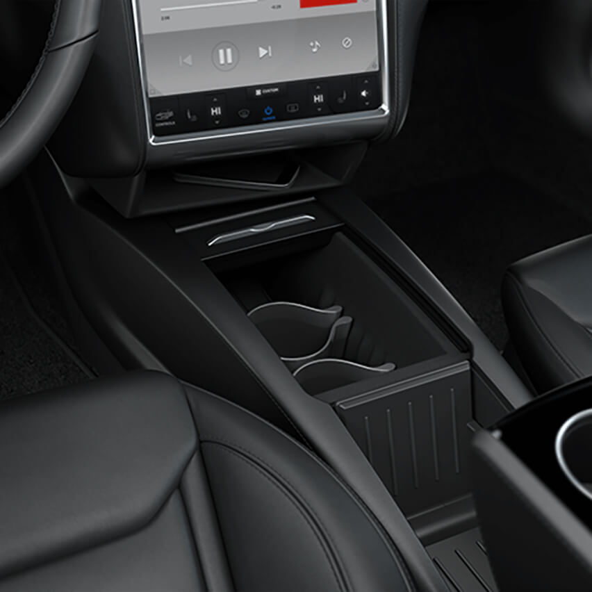 Tesla Model S Center Console Inserts & Organizers TeslaThunder