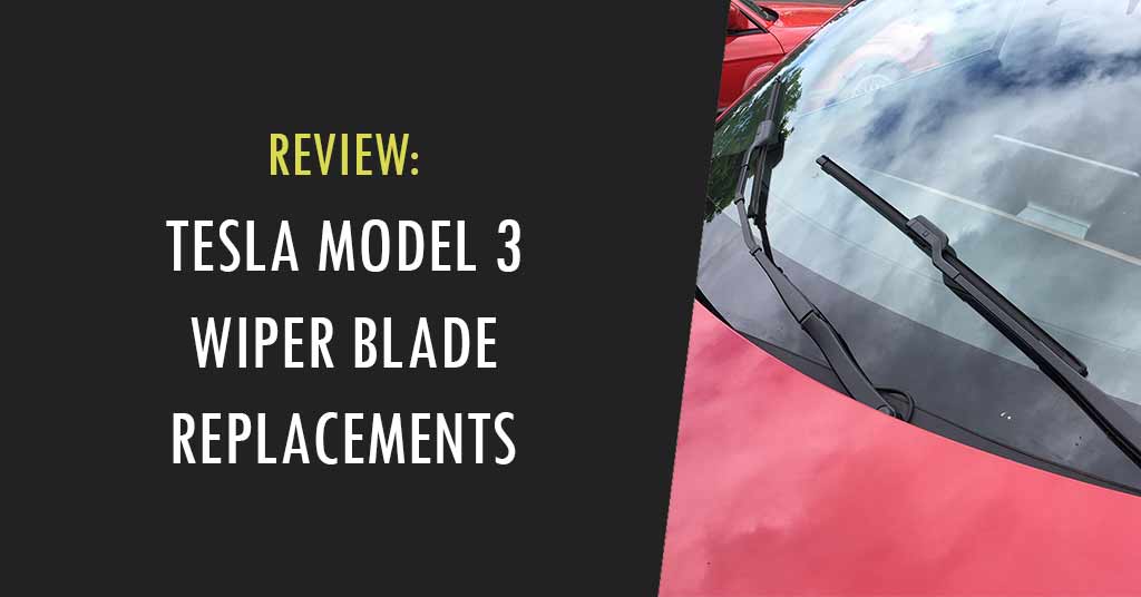 Tesla Model 3 Wiper Blades Replacement Kits TeslaThunder