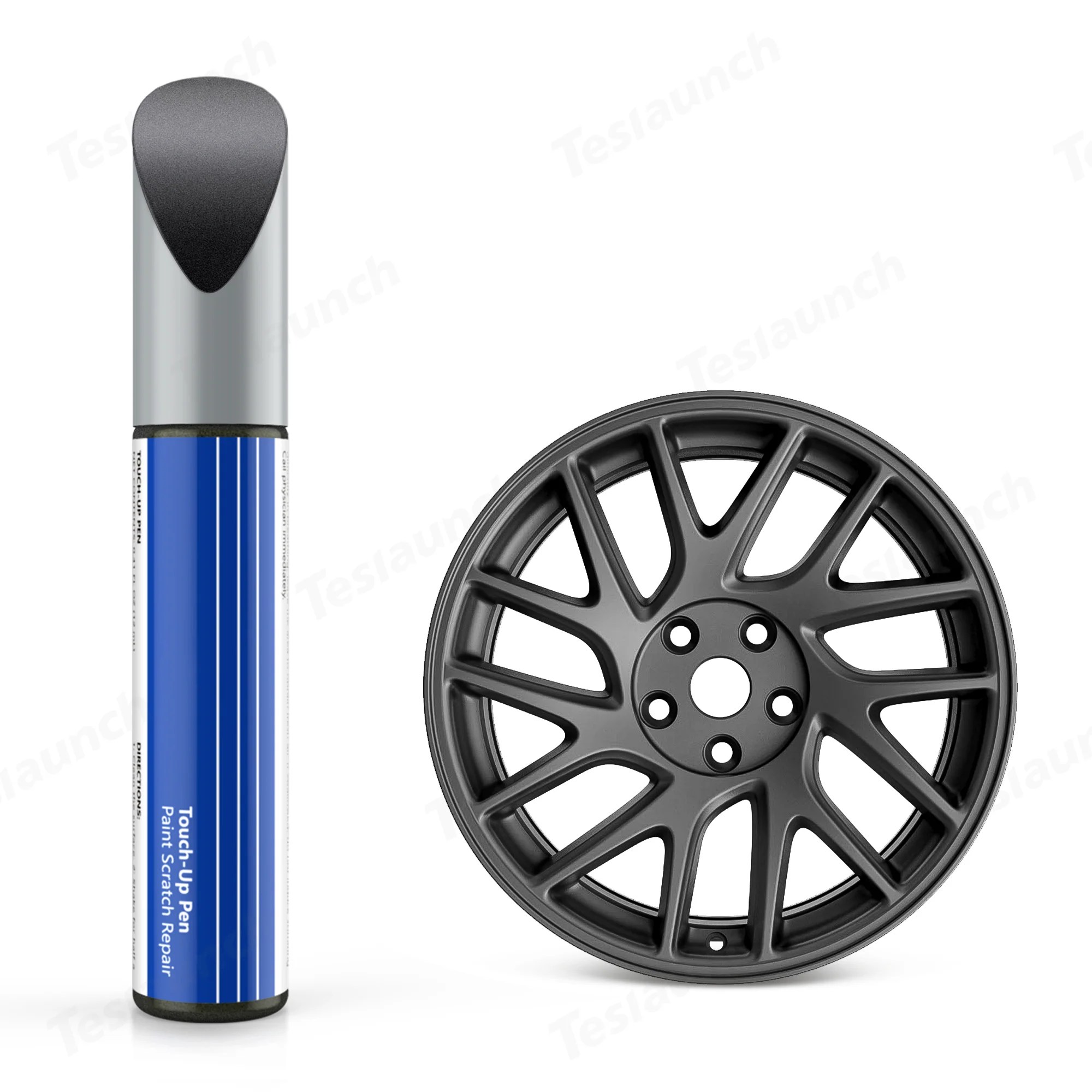 Tesla Wheel Rims Touch Up Paint & Black Rim Touch Up Paint TESLAUNCH