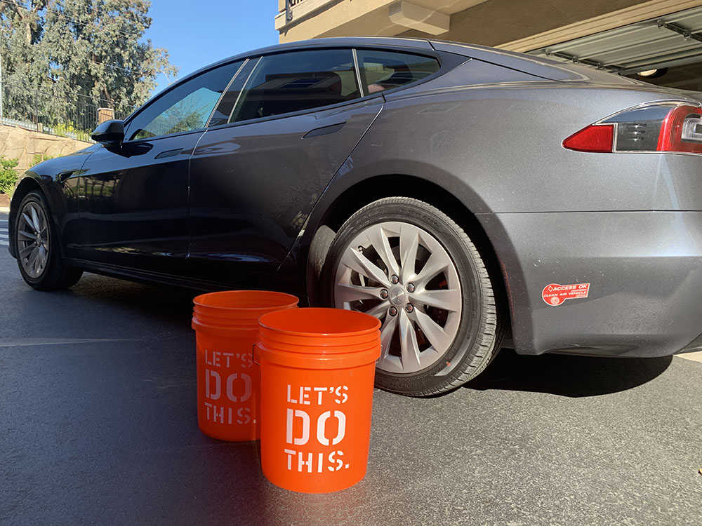 How to wash your chrome deleted Tesla