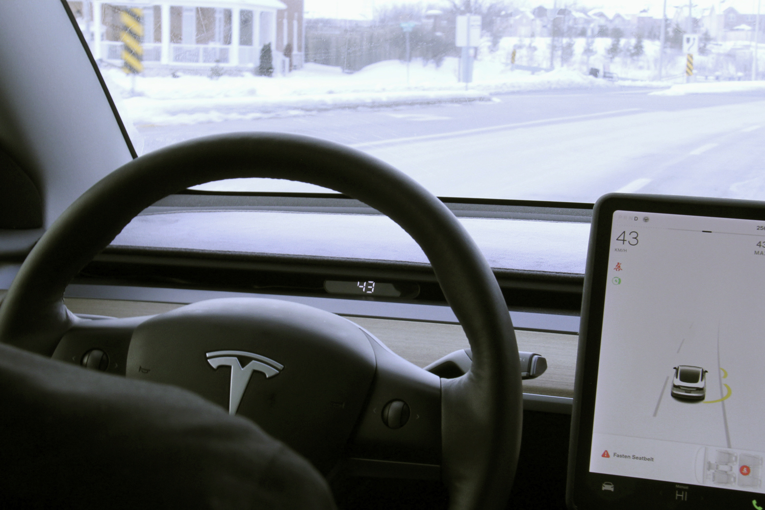 Model Y Speedometer Display Tesloid USA