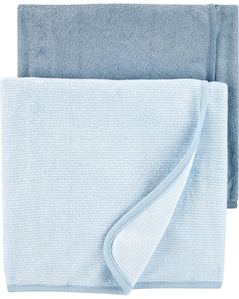 Carter’s Baby Blue 2Pack Baby Towels Tesoritos Honduras