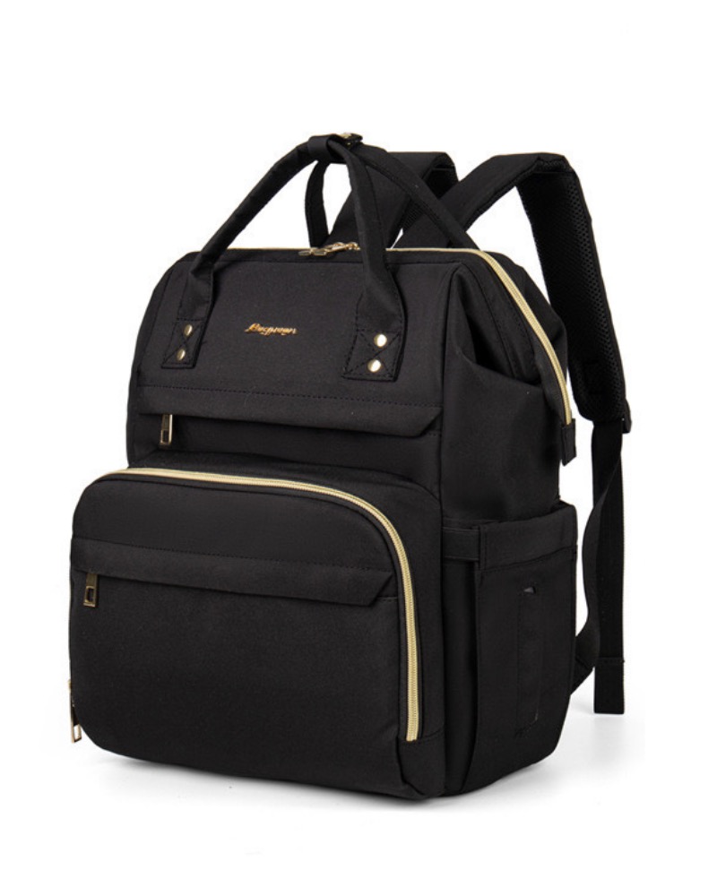 Lequeen Delux Black Diaper Bag Tesoritos Honduras