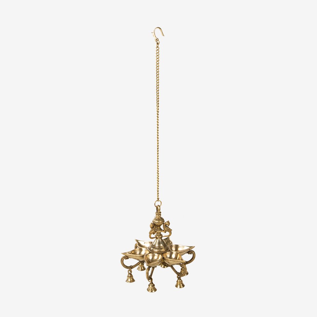 Hanging Brass Lamp Tesor