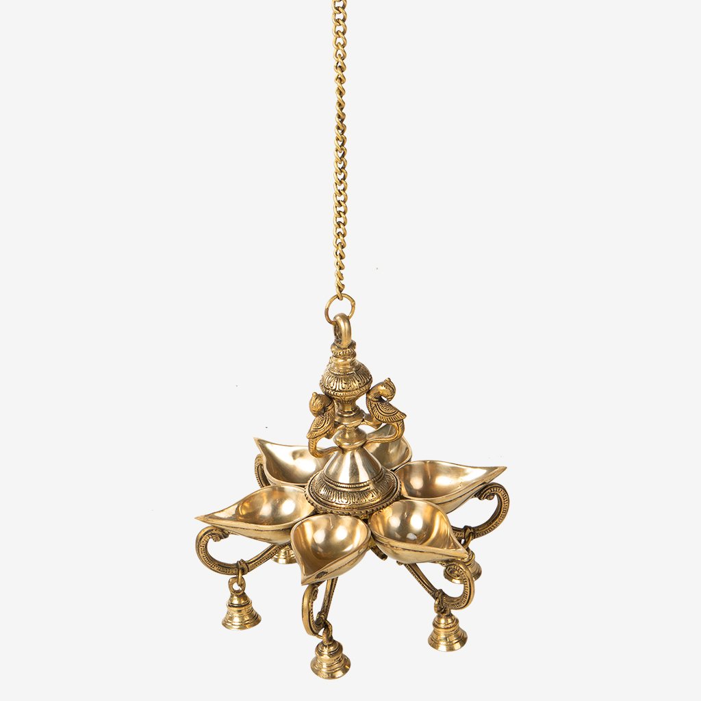 Hanging Brass Lamp Tesor