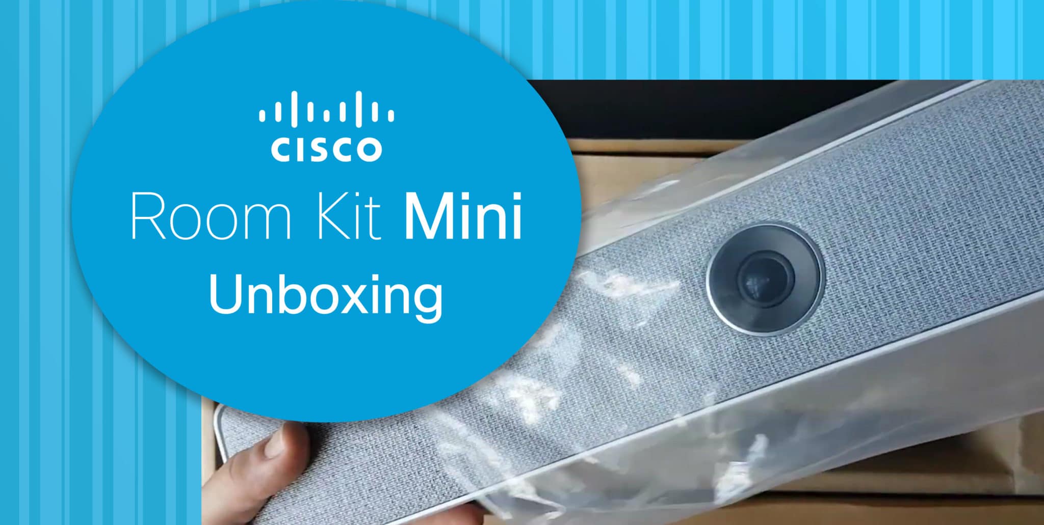 Room Kit Mini Unboxing Cisco ex Device Video Tesrex