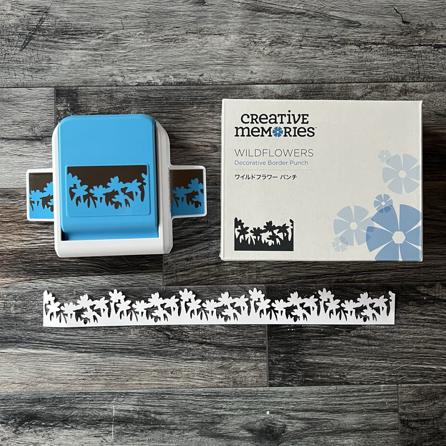 Wildflowers Decorative Border Punch Tessa Scrapbooks