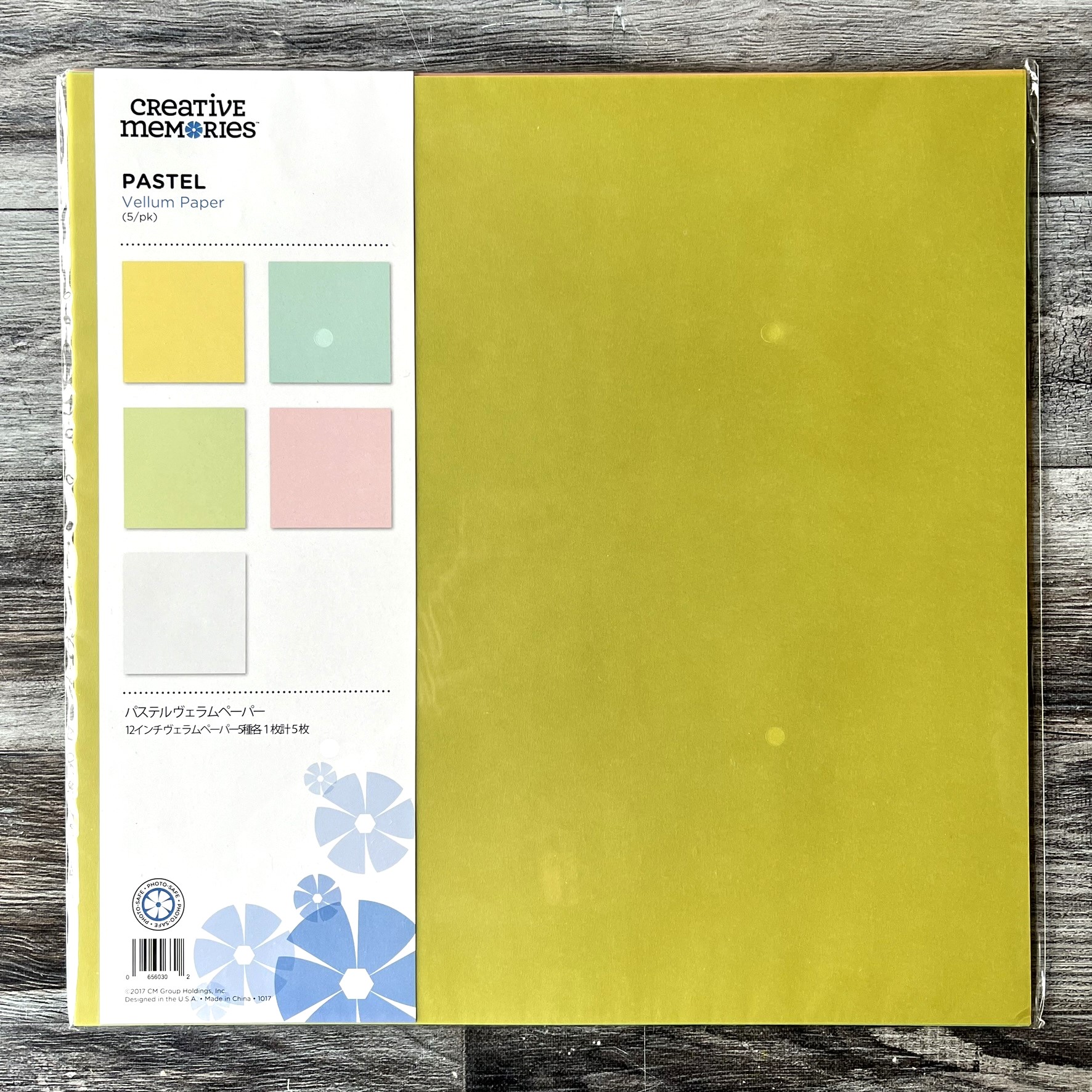 Pastel Vellum Paper Pack Tessa Scrapbooks