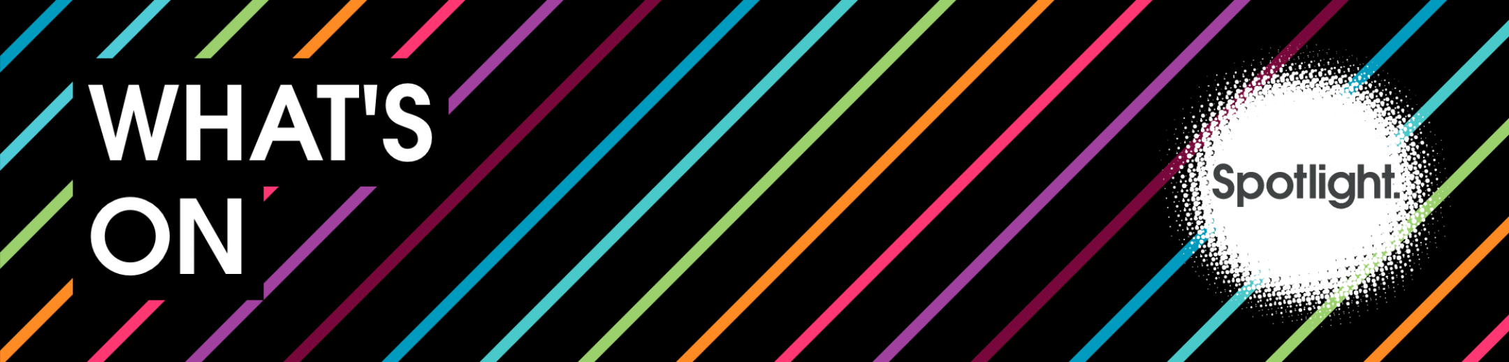 Spotlight Online Programme Design Tessellate Design Studio