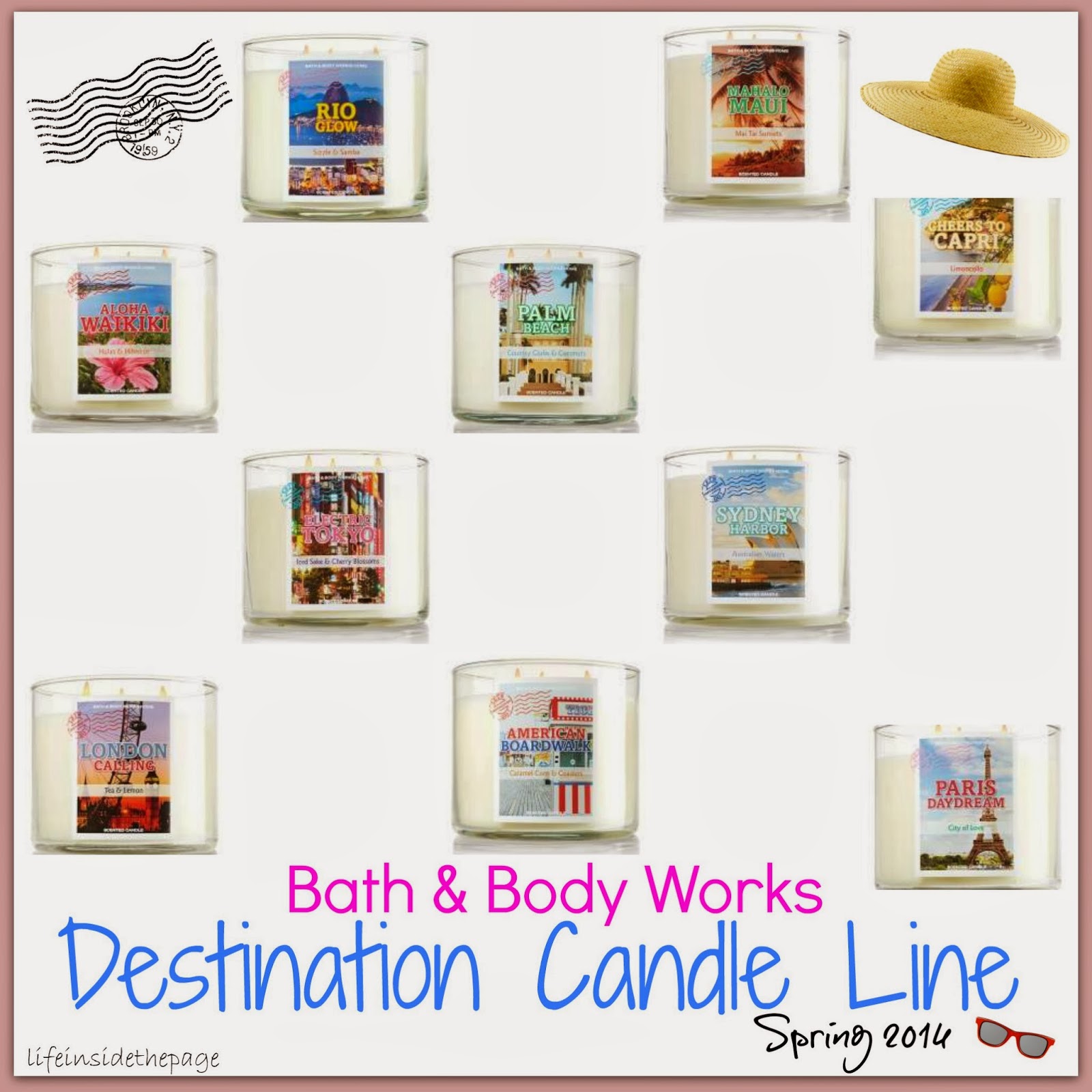 Bath & Body Works Destinations Candles Magnificent Milan & Cafe