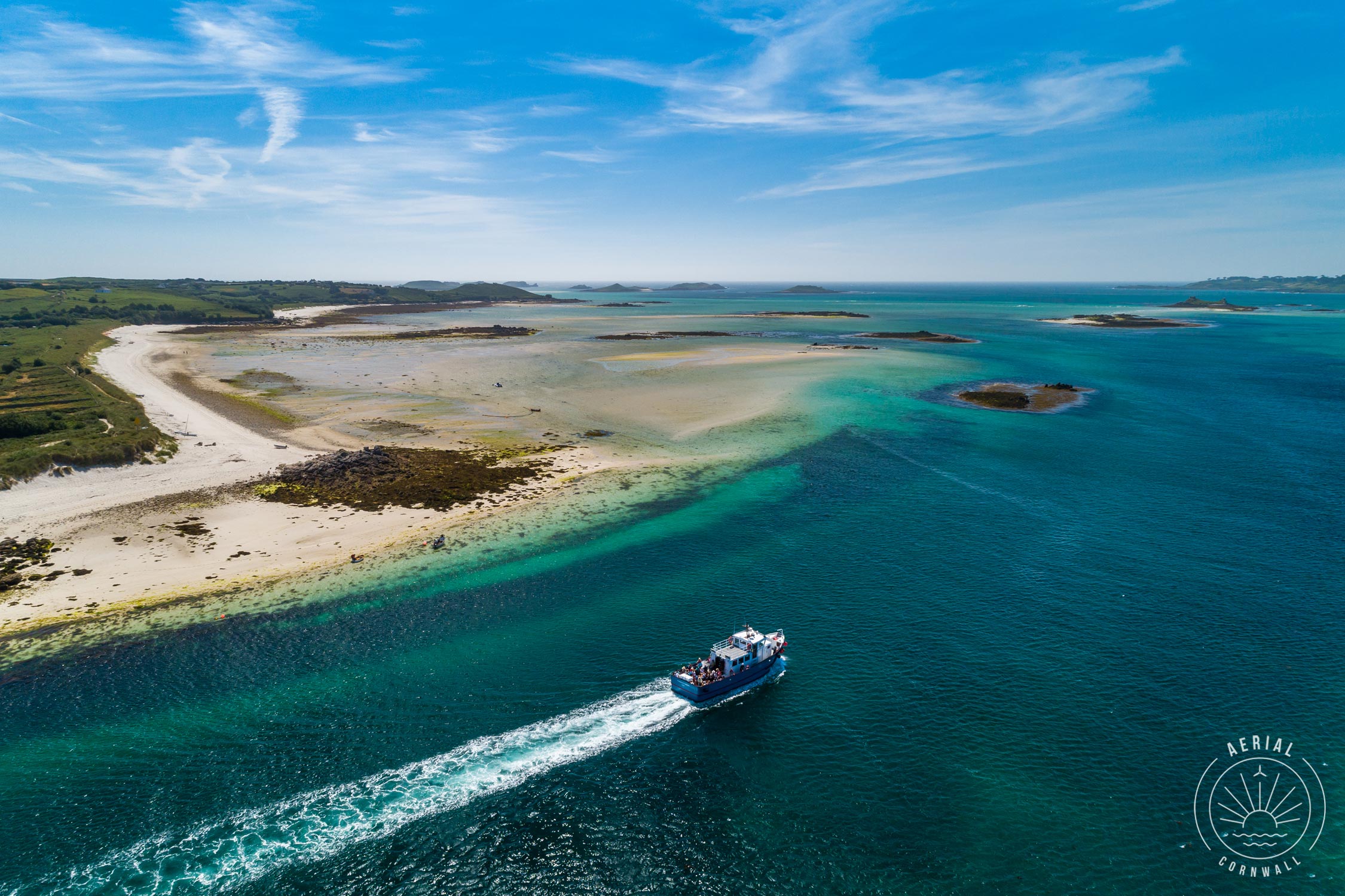 Isles of Scilly Aerial Cornwall