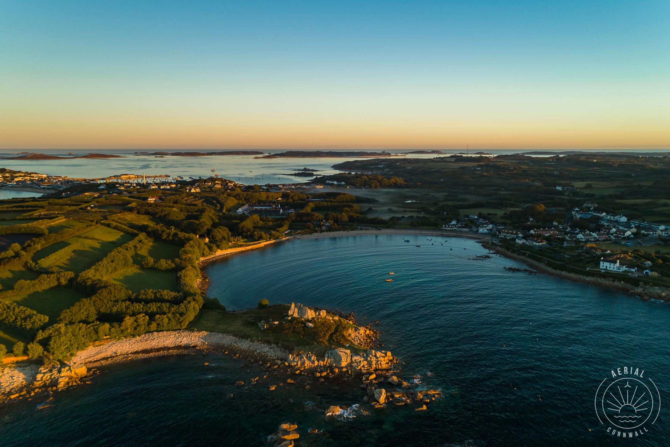 Isles of Scilly Aerial Cornwall