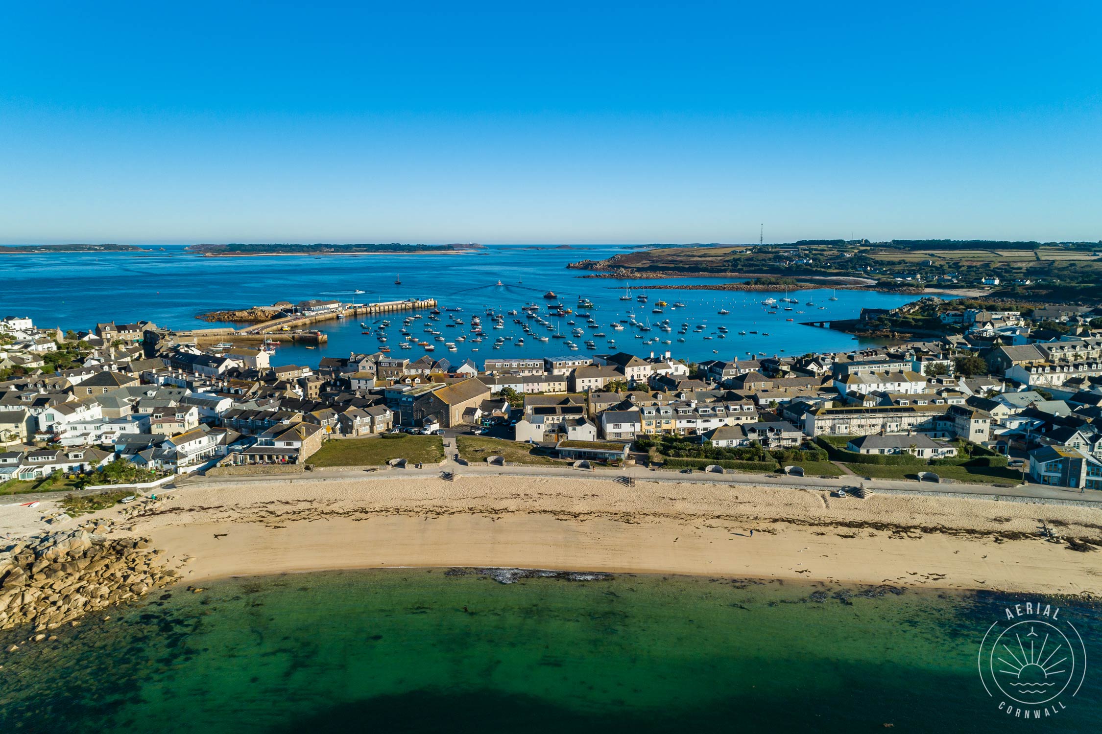 Isles of Scilly Aerial Cornwall