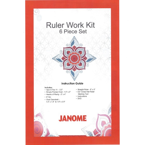 Janome Ruler Work Kit Wendy Gager's Janome Sewing Centres