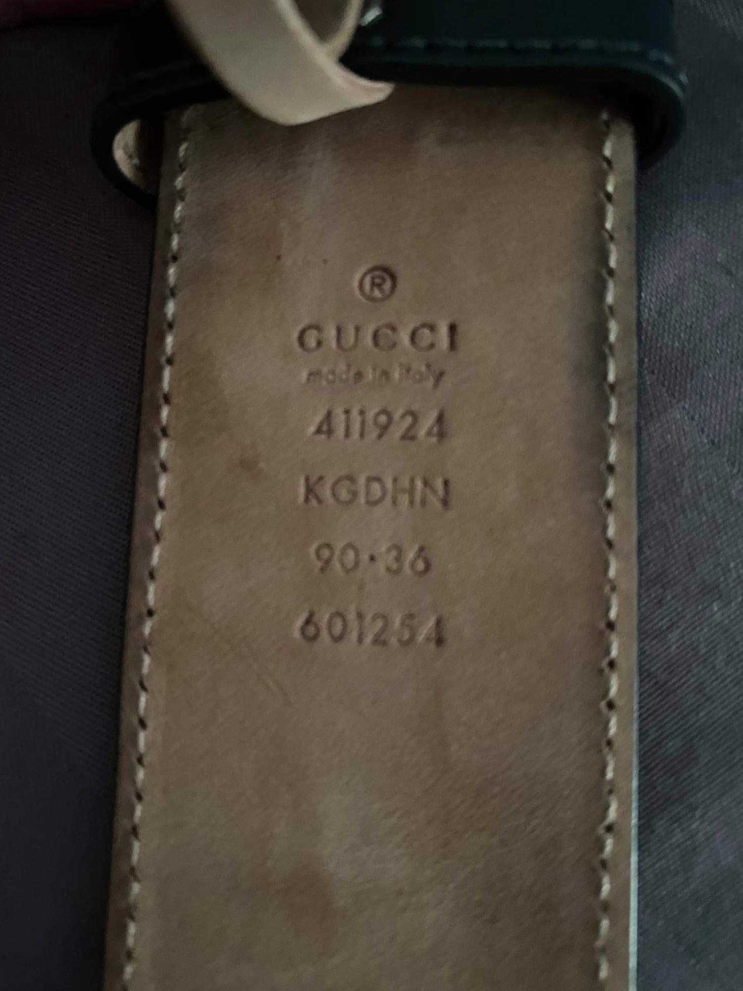 Gucci Belt 2020 Size 90