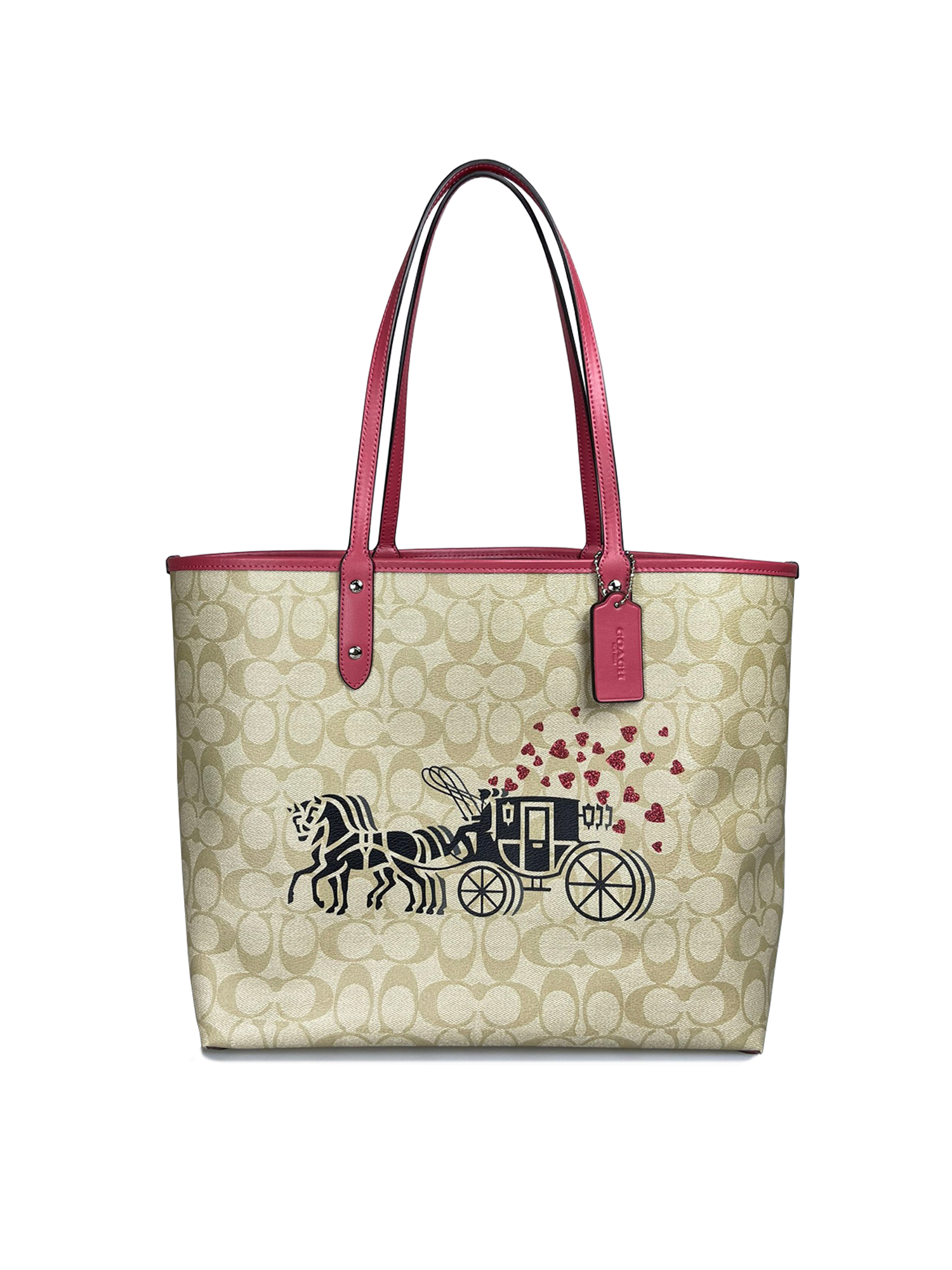 Coach Tote Bag Signature Canvas