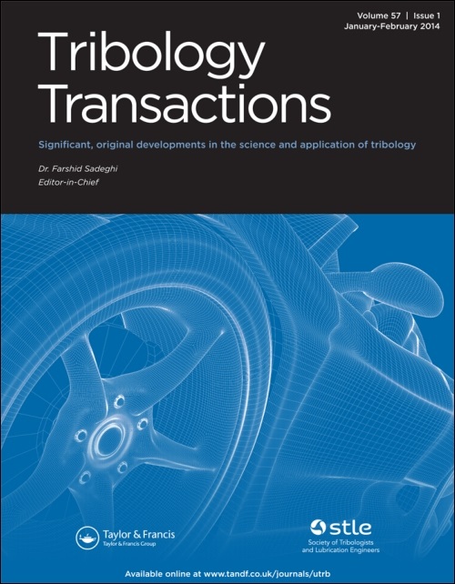 Technical Library Tribology Transactions STLE