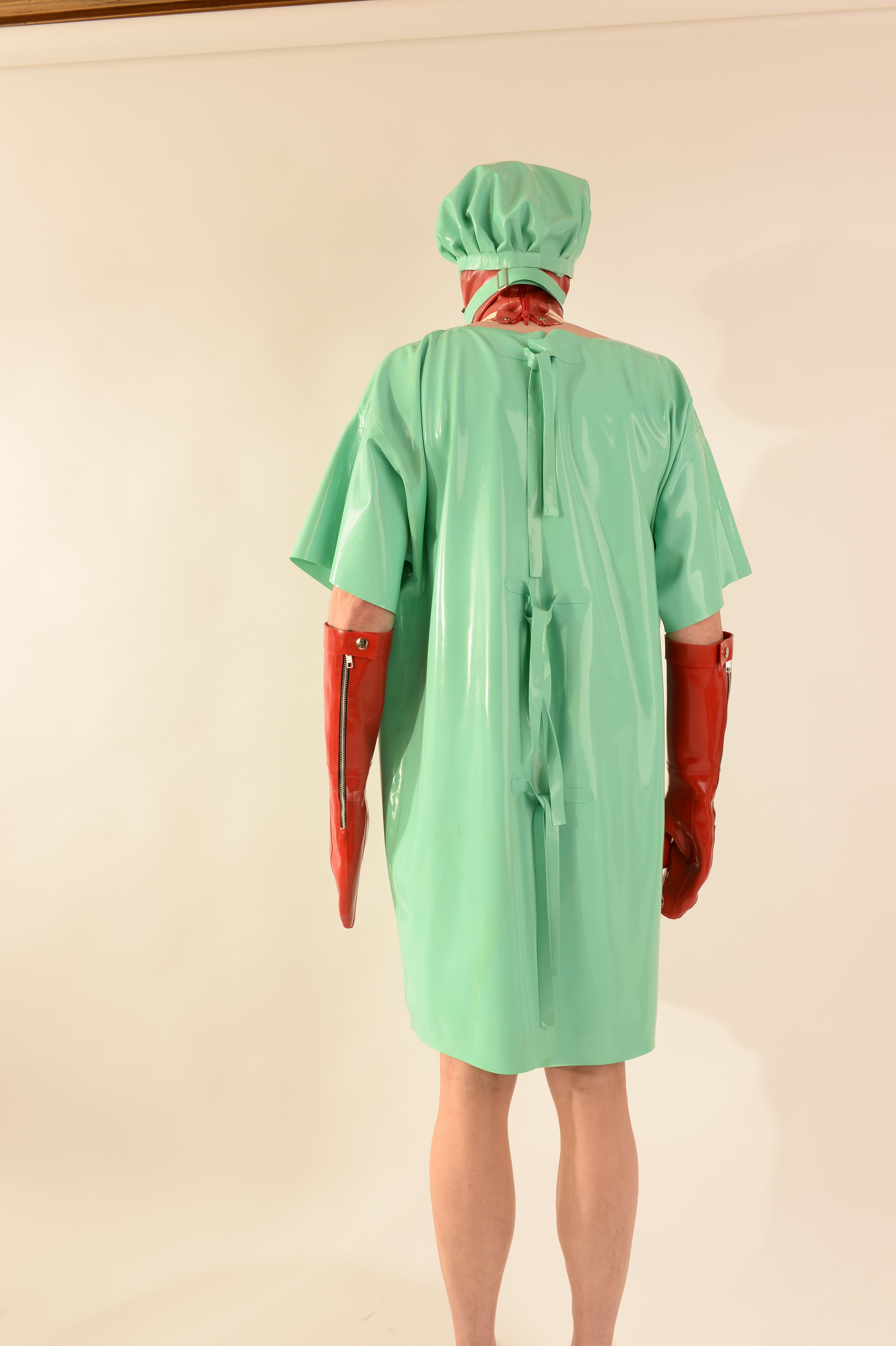 Latex Medical Gown Playground of the Wicked