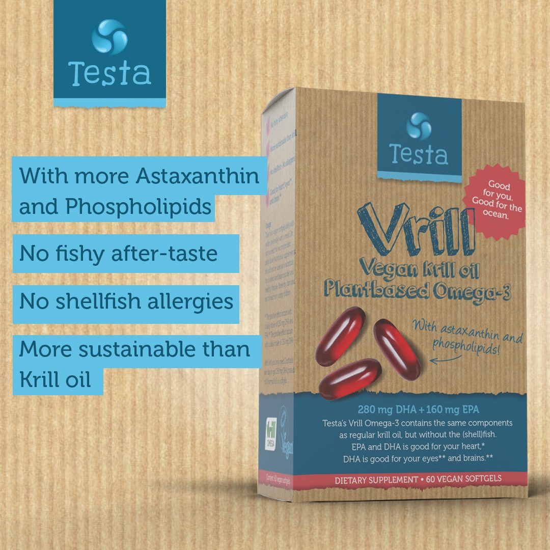 Shop Testa Vrill Vegan Krill Oil Supplements Made With Algae