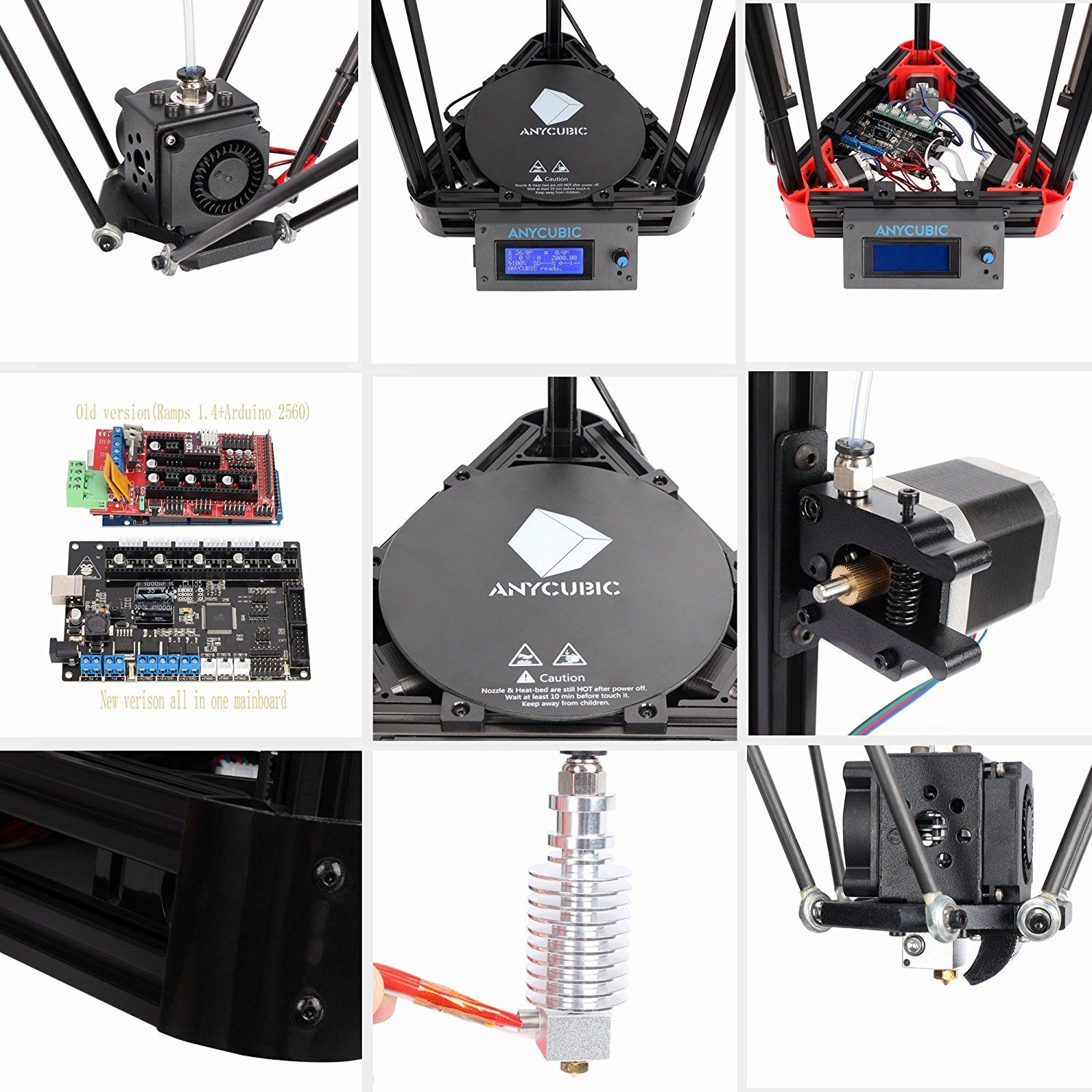 Anycubic Kossel Delta Kit Test Ein revolutionärer 3D Drucker mit Stil